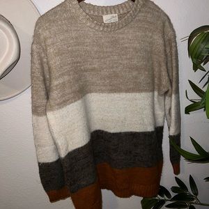 MEDIUM Oversized Cotton Sweater